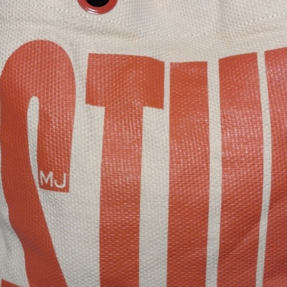 Marc Jacobs Beige and Red Tote Bag - Picture 2 of 15